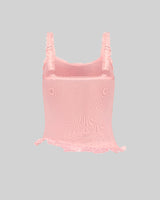 LOVE ME NOT SCALLOPED MESH TOP (BABY PINK) thumbnail 3