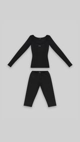 BASICS BOATNECK TOP (BLACK) thumbnail 6