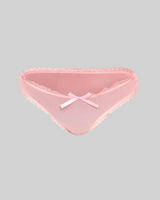 LOVE ME NOT MESH PANTY (BABY PINK) thumbnail 1
