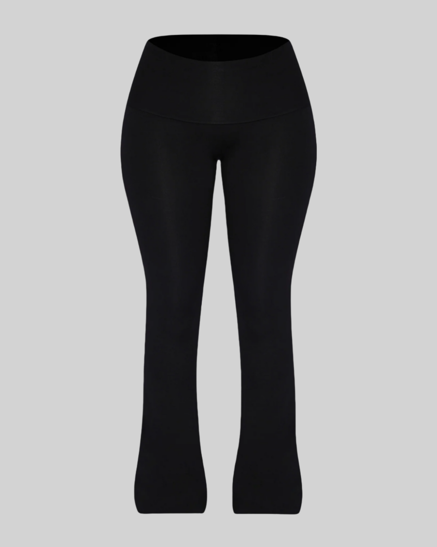 3.0 SEAMLESS FOLD OVER PANTS (BLACK)