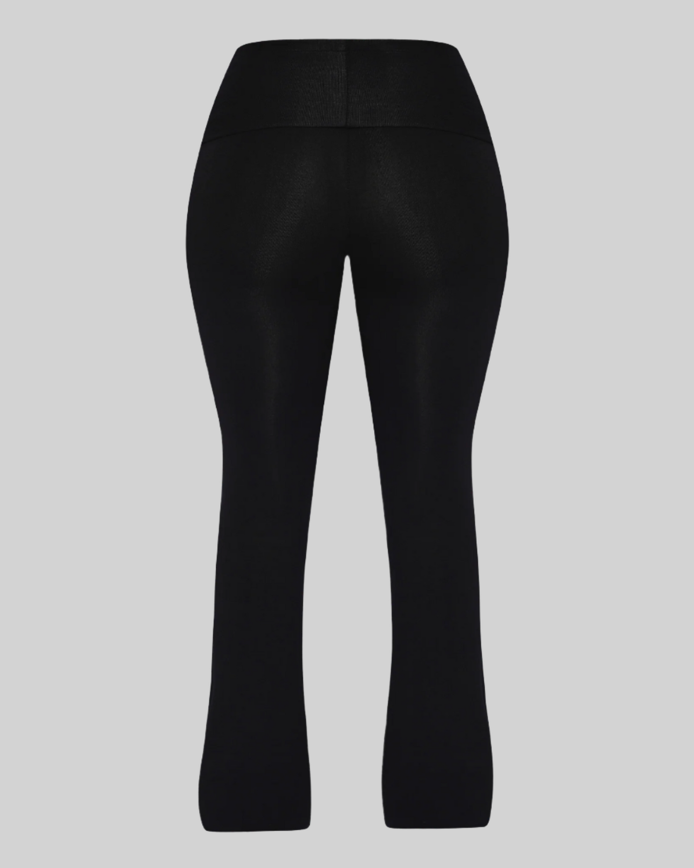 3.0 SEAMLESS FOLD OVER PANTS (BLACK)