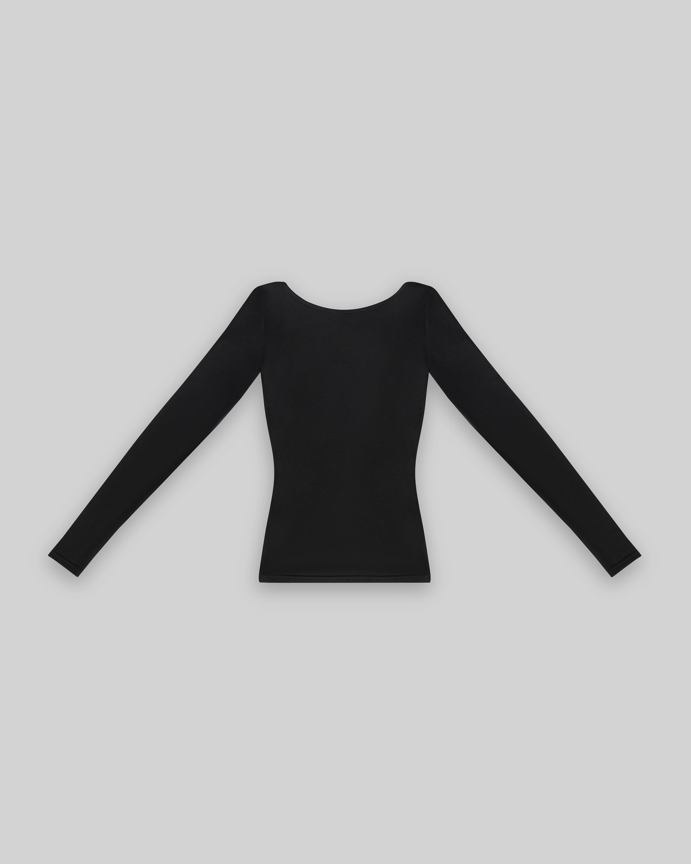 BASICS BOATNECK TOP (BLACK)