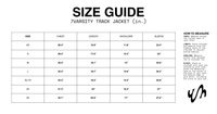 7VARSITY TRACK JACKET (NAVY)