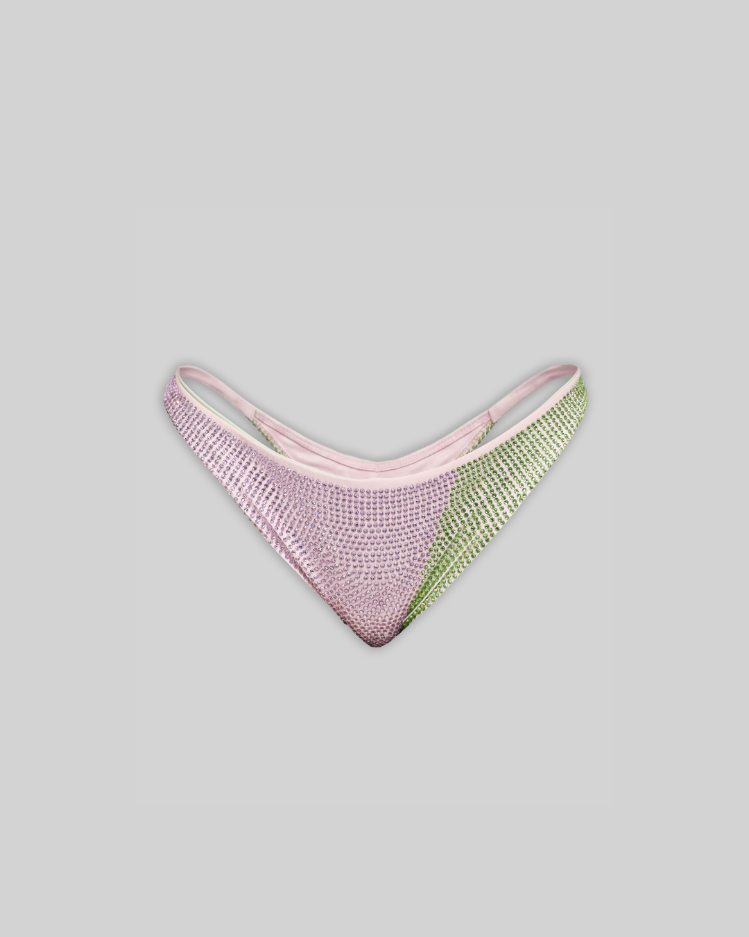 RHINESTONE LOLLI THONG KINI