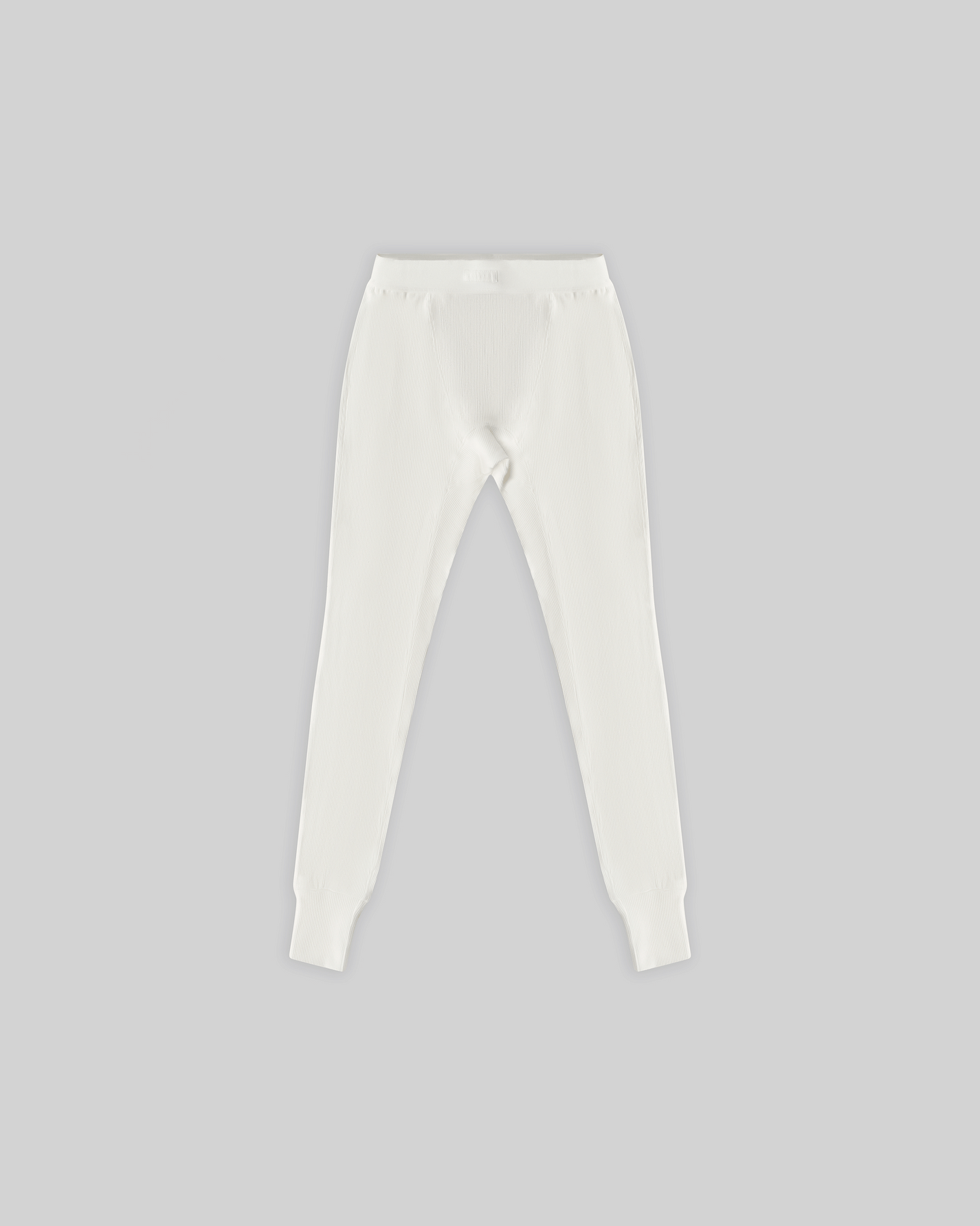 BASICS RIBBED SCULPT LEGGINGS (WHITE)